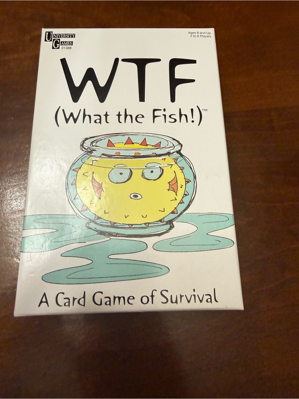 WTF (What the Fish!) Card Game - White